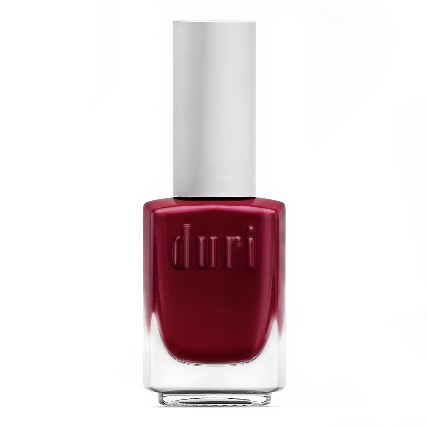 Duri Nail Polish, 730 Pisces, Burgundy Garnet Red, Full Coverage, Glossy Finish, 0.45 Fl Oz