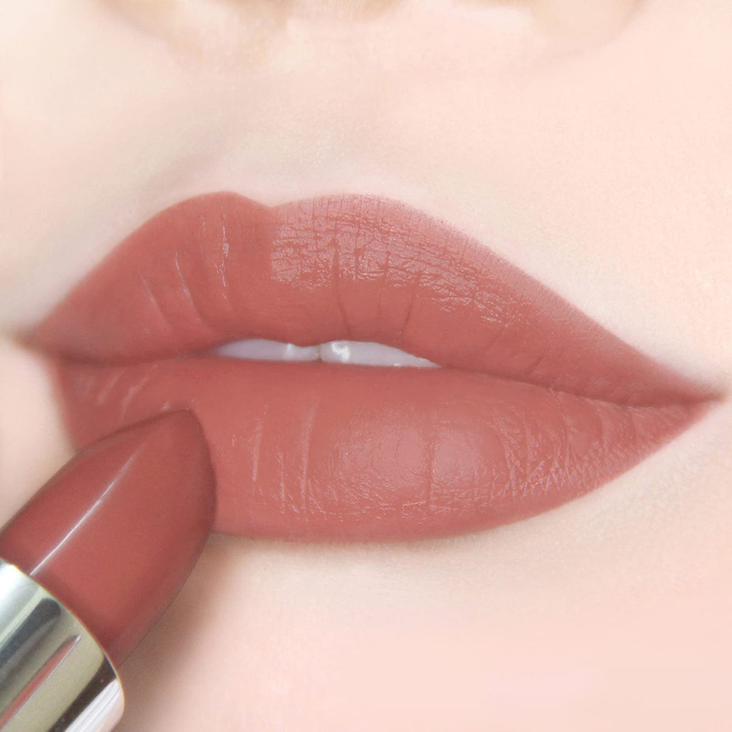 Ready To Shine Newest Color Matte Vegan Lipstick With Creamy Satin Finish, Fresh Light Strawberry Lip Color -Crush On You (332-S