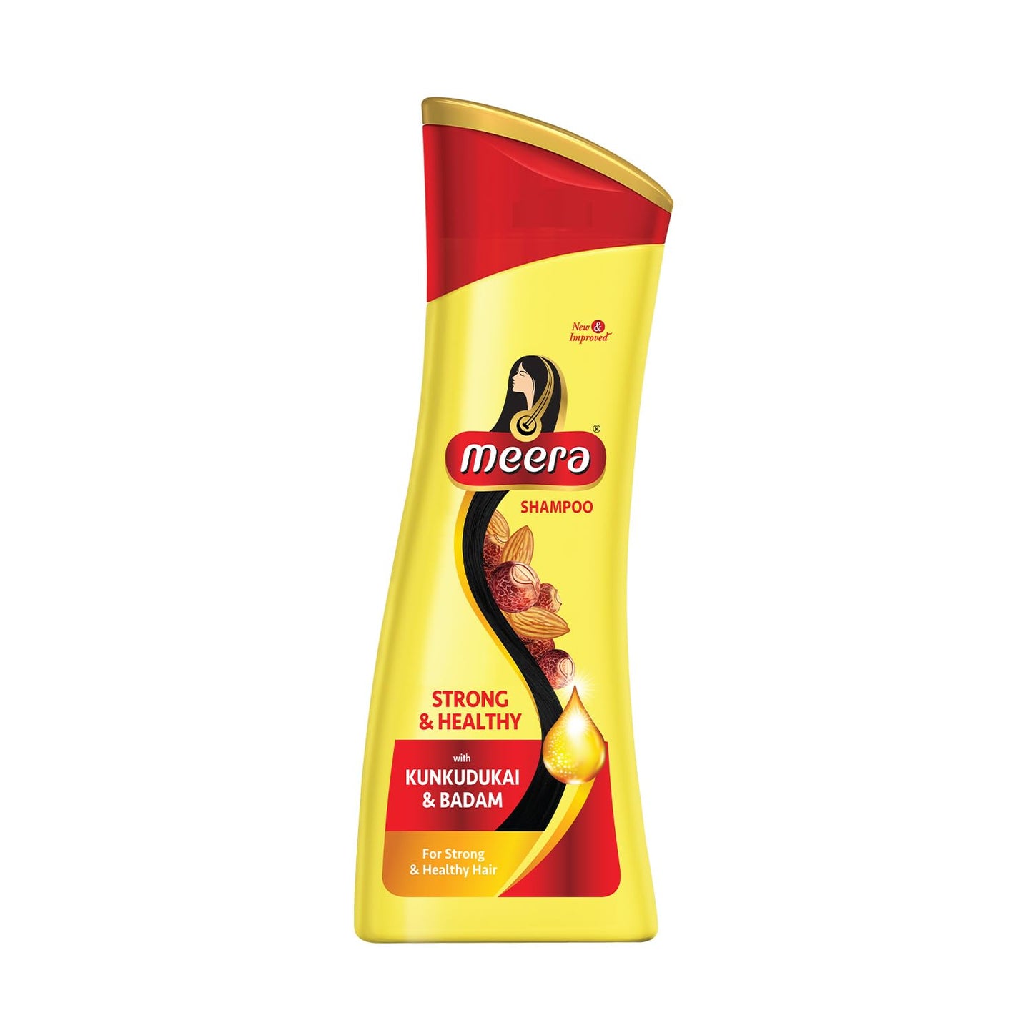 Meera Strong & Healthy Shampoo, 180Ml