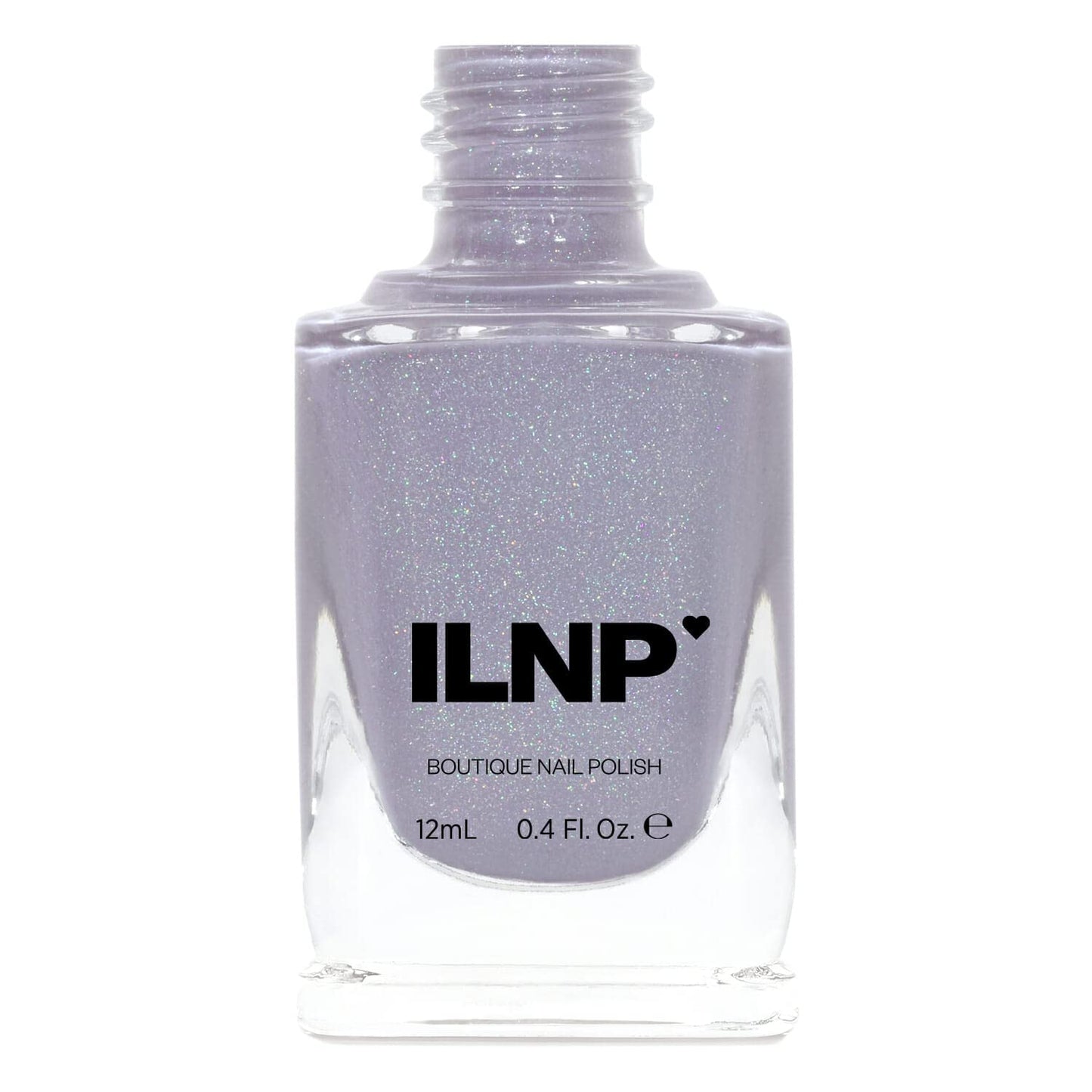 Ilnp Asap - Soft Lavender Blue Neutral Nail Polish, Subtle Holographic, Chip Resistant, 7-Free, Non-Toxic, Vegan, Cruelty Free,