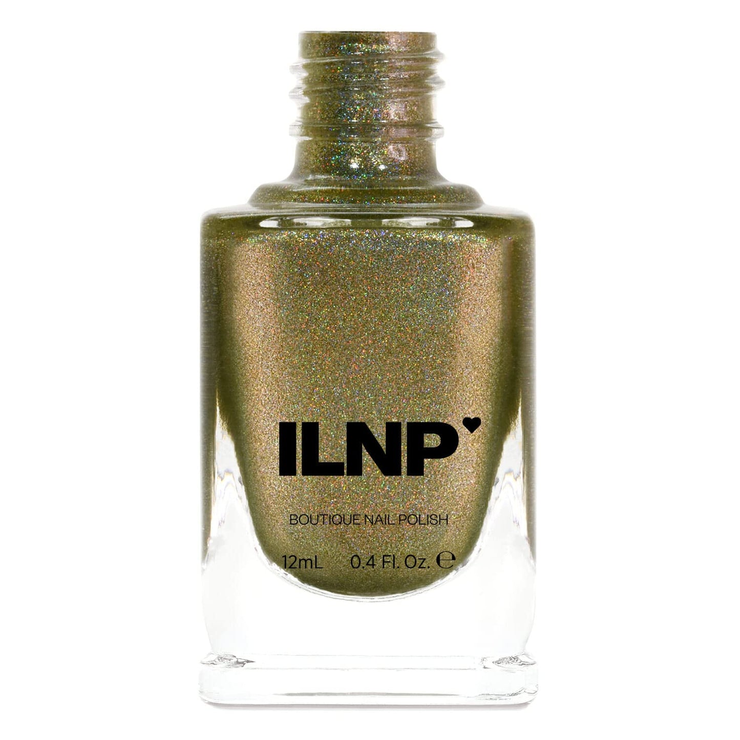 Ilnp Happy Thoughts - Field Green Holographic Nail Polish