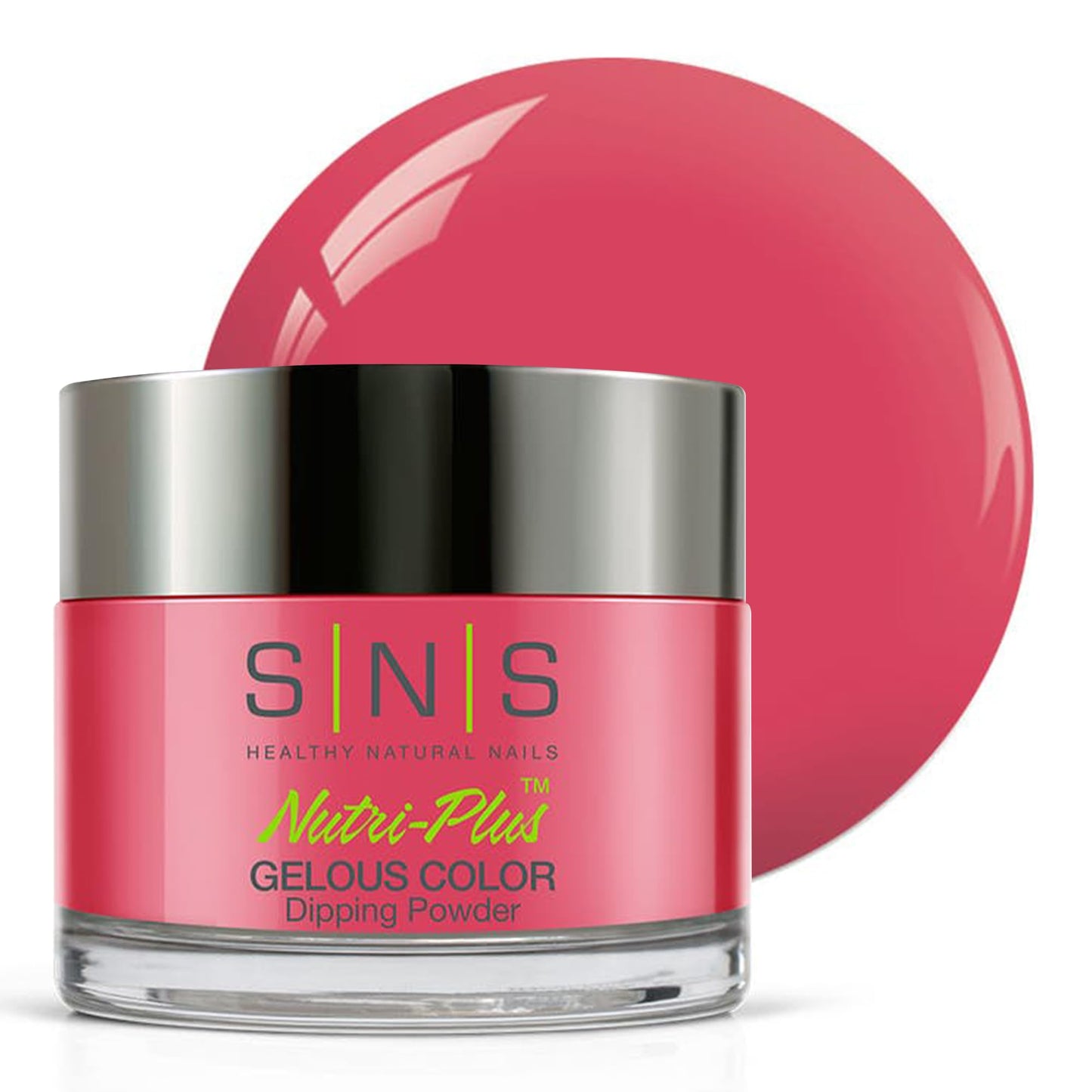 Sns Nail Dip Powder, Gelous Color Dipping Powder - Jumping For Joy (Pink/Shimmer) - Long-Lasting Dip Nail Color Lasts 14 Days -