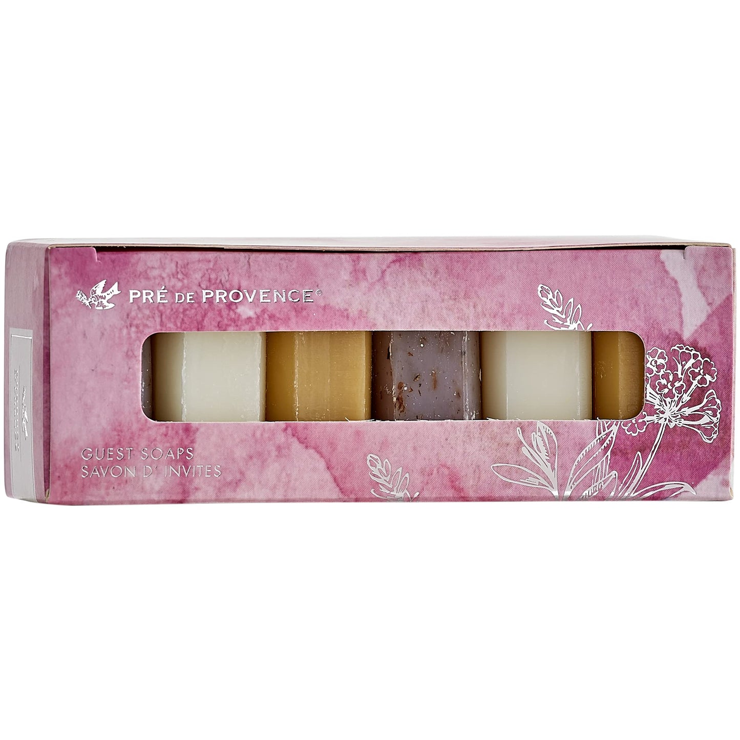 Pre De Provence Luxury Box Of Guest Gift Soap (Set Of 6) - Assorted