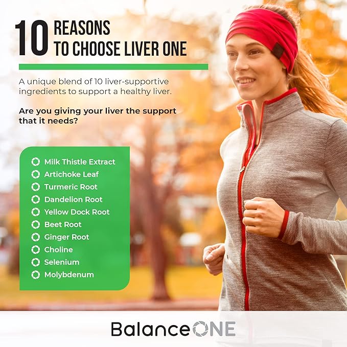 Balance ONE 3 Month Kit | Probiotic, CandAssist, Liver One | 15 Billion CFU Probiotic | Natural Cleanse with Caprylic Acid | Liver Support with Milk Thistle