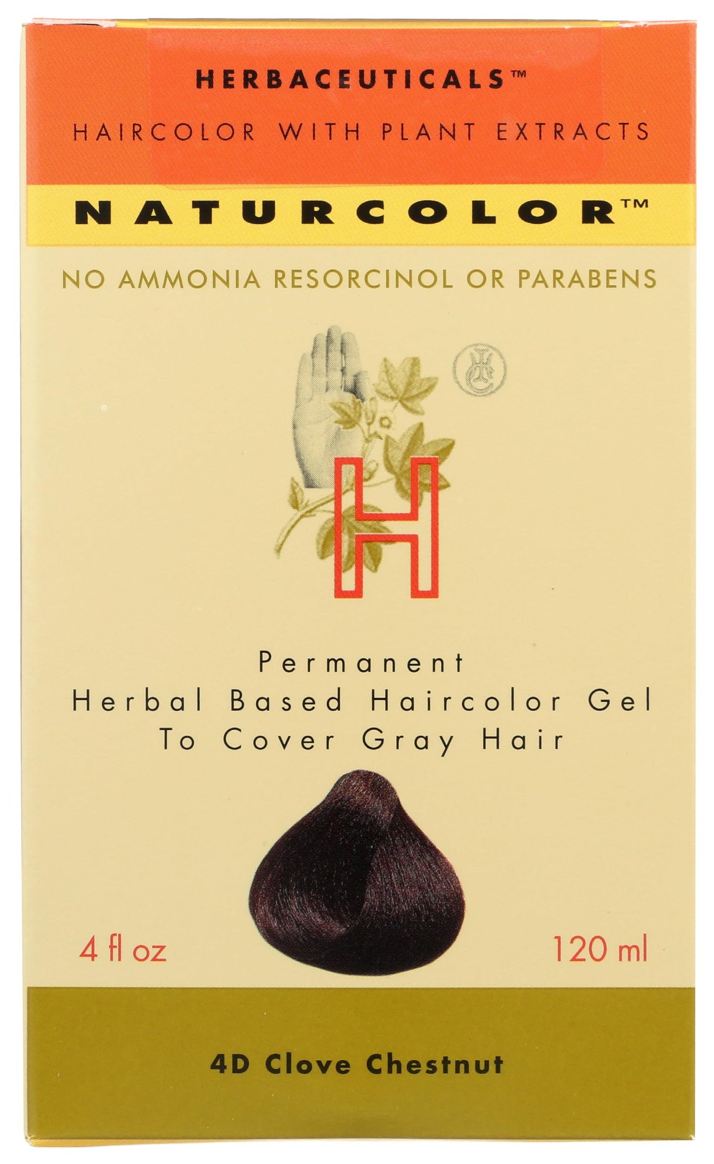 Naturcolor Haircolor Hair Dye - Clove, 4 Fl Oz (4D)