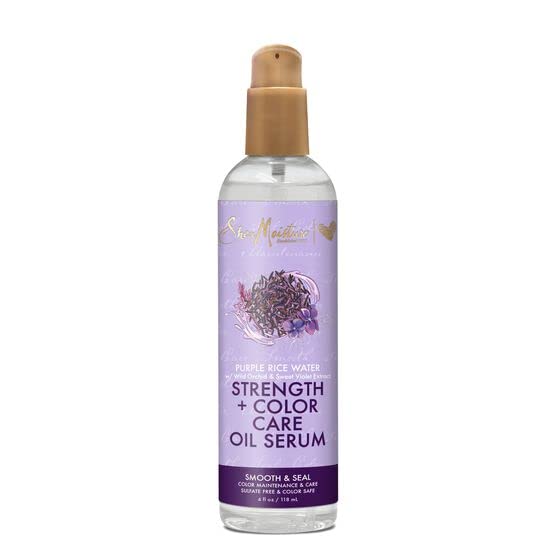 Sheamoisture Purple Rice Water Strength & Color Care Oil Serum