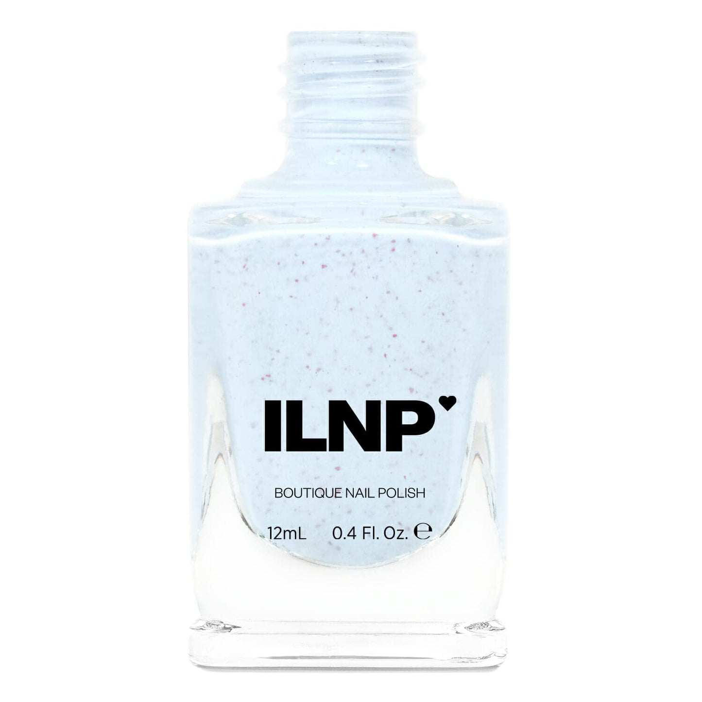Ilnp Clarise - Pastel Baby Blue Speckled Nail Polish