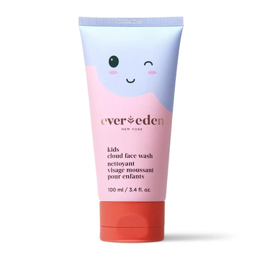 Evereden Kids Cloud Face Wash: Tropical Sorbet, 3.4 Fl Oz | Creamy & Fun Skin Care For Kids | Easy-To-Use Kids Face Wash | Non-T