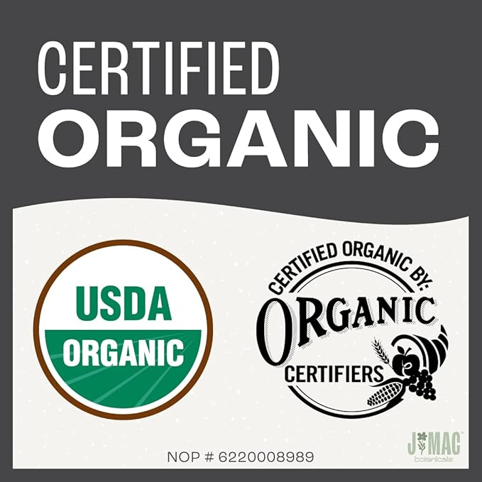 J Mac Botanicals, Organic Nigella Seeds (1 Pound), USDA Certified, black cumin seed, Nigella Sativa, Kalonji Seeds