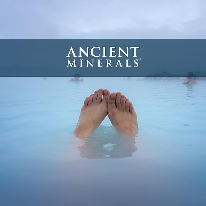 Ancient Minerals Magnesium Lotion Goodnight night cream contains melatonin with magnesium chloride and OptiMSM a topical nighttime moisturizing lotion(2.5oz)