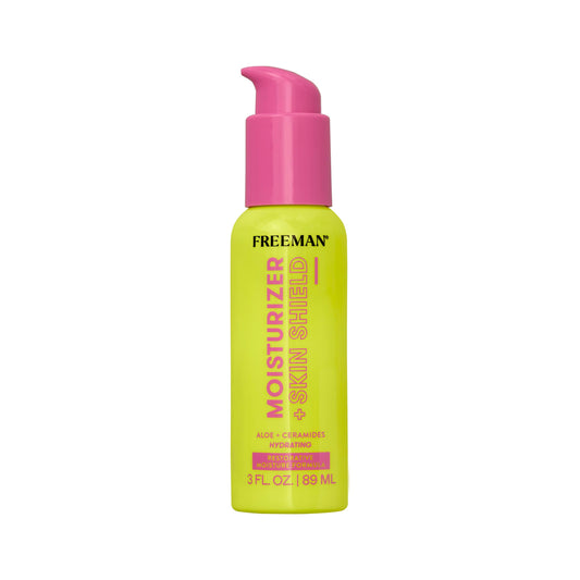 Freeman Restorative Moisturizer + Hydrating Skin Facial Shield, Lightweight Face Serum, Infused With Aloe Vera & Ceramides, Soot