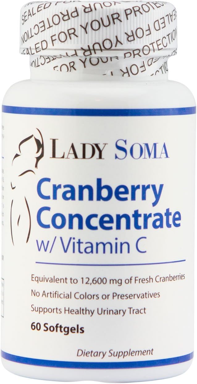 Cranberry UTI Defense with Vitamin C – 60 Softgels