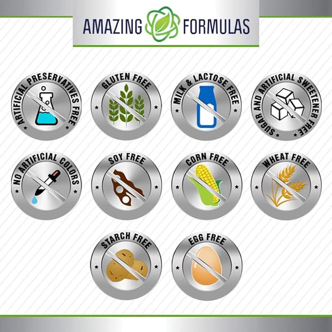 Amazing Formulas Vitamin B12 Supplement | 1000 Mcg per Serving | Tablets | Non-GMO | Gluten-Free | Made in USA (1 Pack, 150 Count)