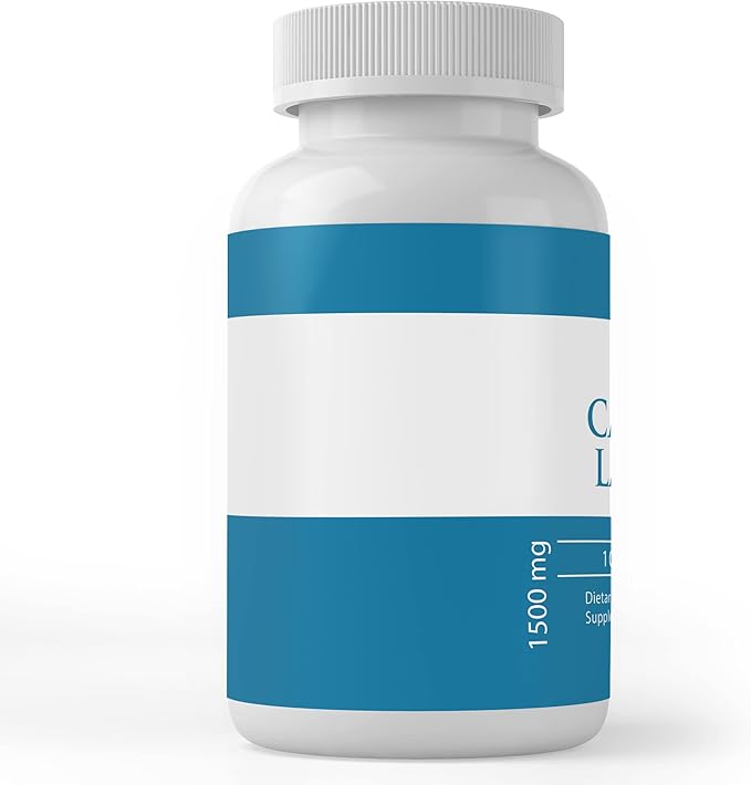 Pure Original Ingredients Calcium Lactate, (100 Capsules) Always Pure, No Additives Or Fillers, Lab Verified
