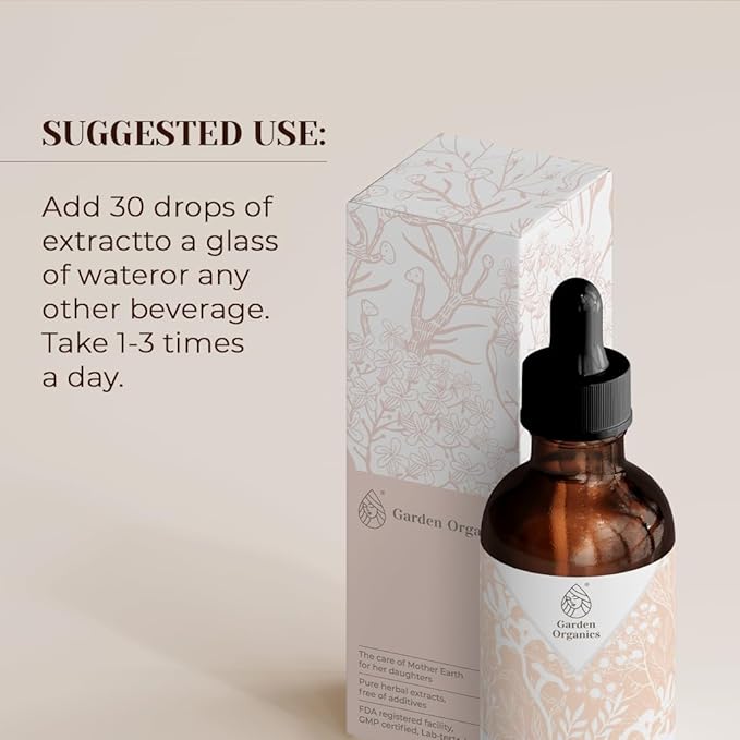Collinsonia Alcohol-Free Natural Tincture Extract, Immune System Booster, Liquid Drops Made from 100% Wildcrafted Stone Root (Collinsonia Canadensis) Dried Root (2 fl oz)