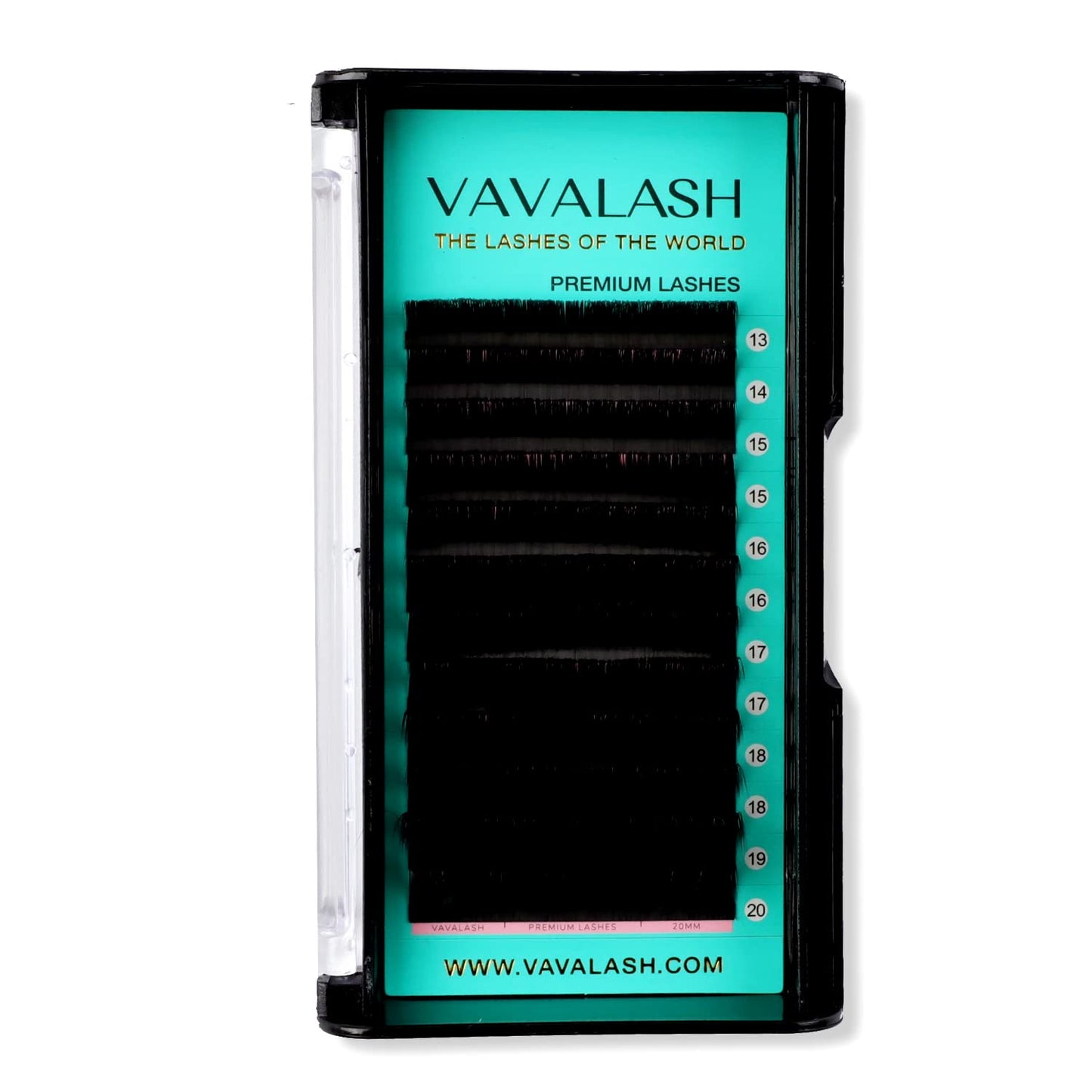 Eyelash Extensions 0.03 C Curl 18Mm Lash Extensions Supplies Individual Lashes Premium Silk Volume & Classic Lash Soft Matte Dar