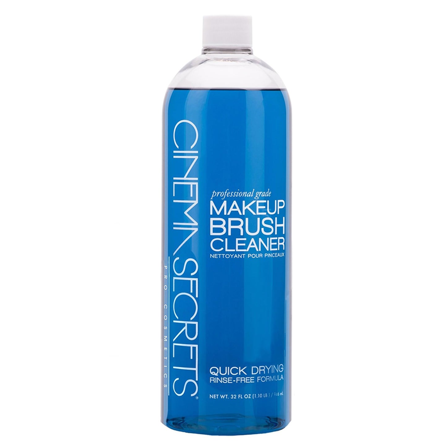Cinema Secrets Professional Makeup Brush Cleaner, 32 Fl Oz, Vanilla