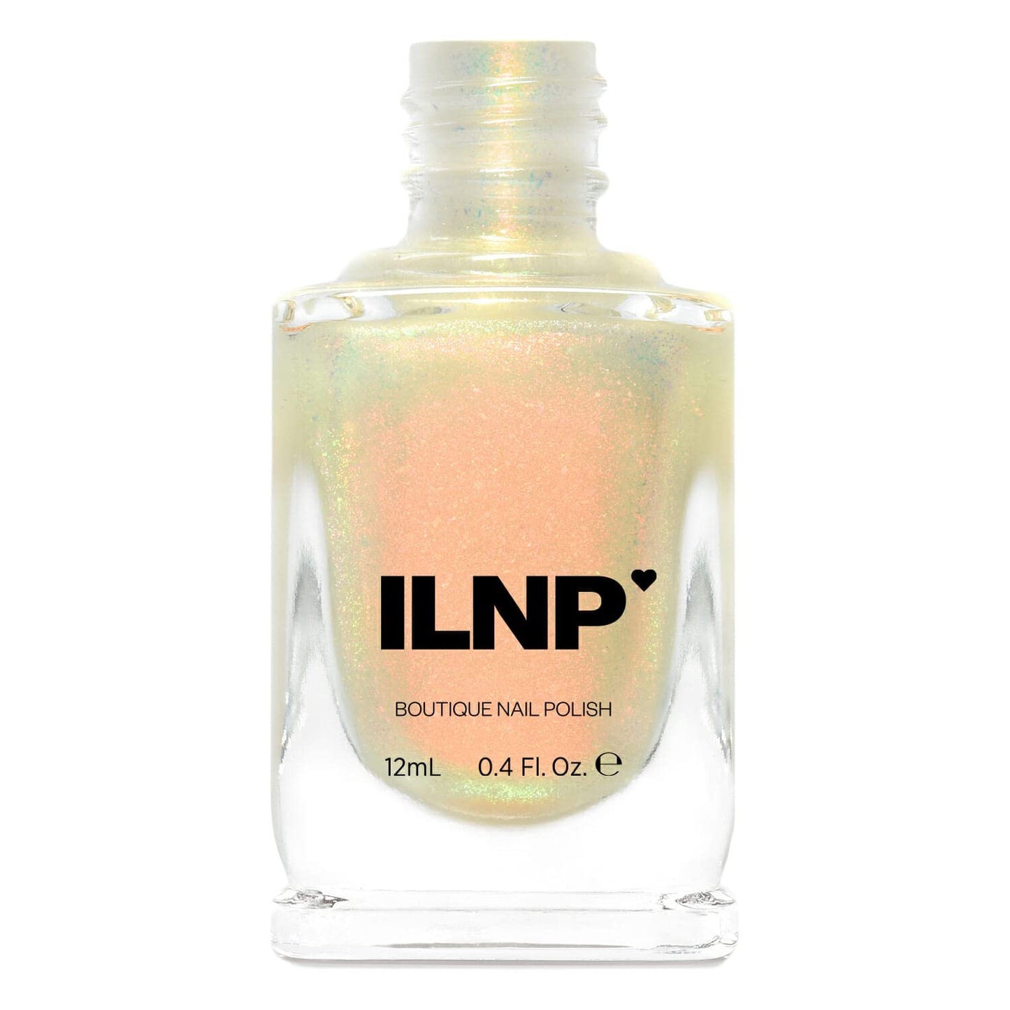 Ilnp The Alchemist - Vivid Orange, Green Iridescent Topper Nail Polish