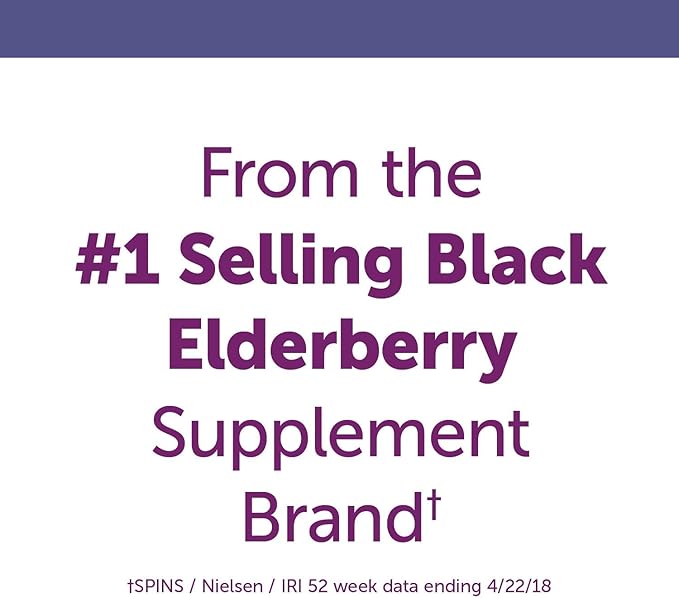 Nature’s Way Sambucus Zero Sugar Traditional Immune Syrup, Highly Concentrated Black Elderberry Extract, Traditional Immune Support*, Sugar-Free, Berry Flavored, 8 Fl Oz (Packaging May Vary)