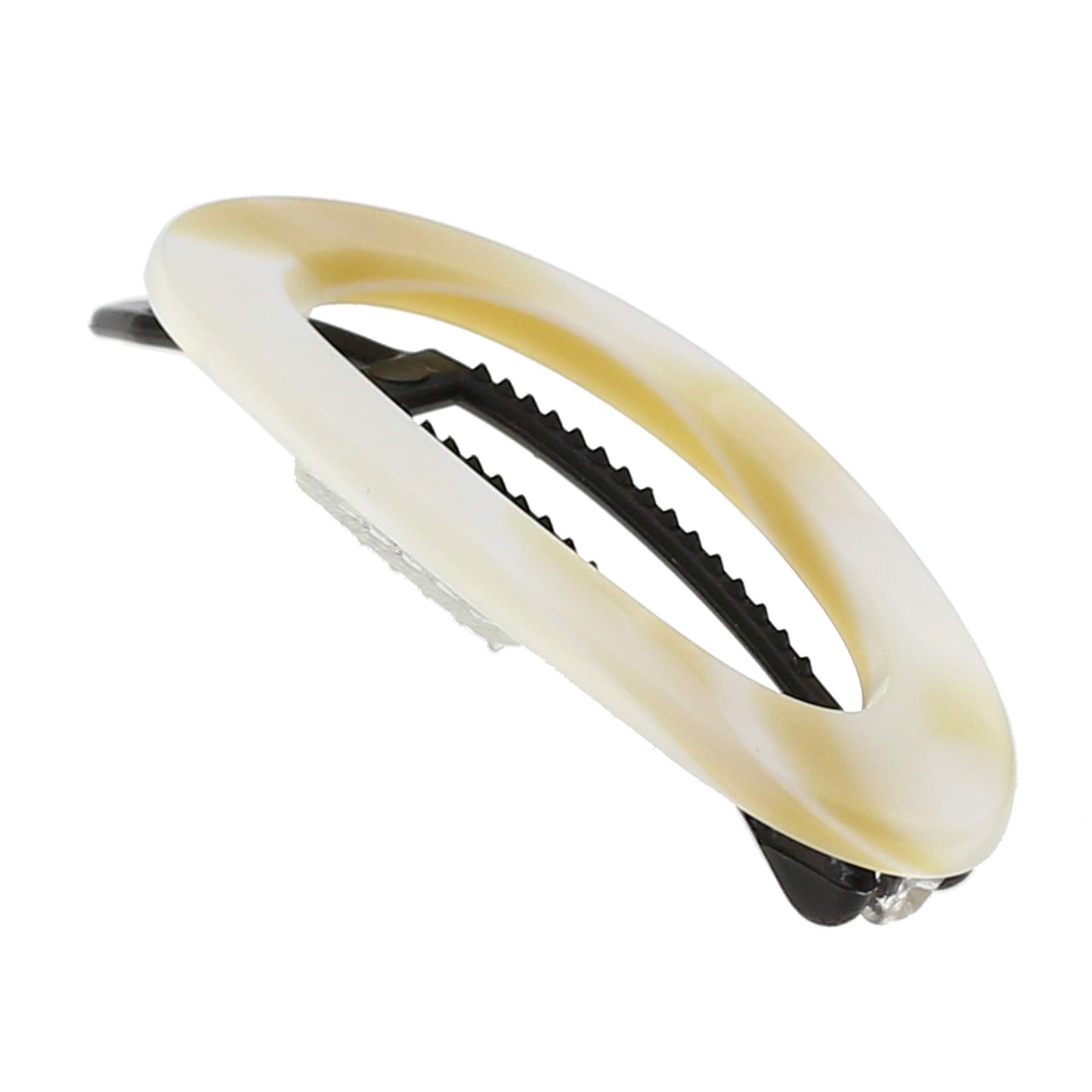 Camila Paris Cp1994/2 French Hair Barrette Clip For Women, Handmade, Side Slide-In Metal-Free Closure Strong Hold Grip Hair Clip
