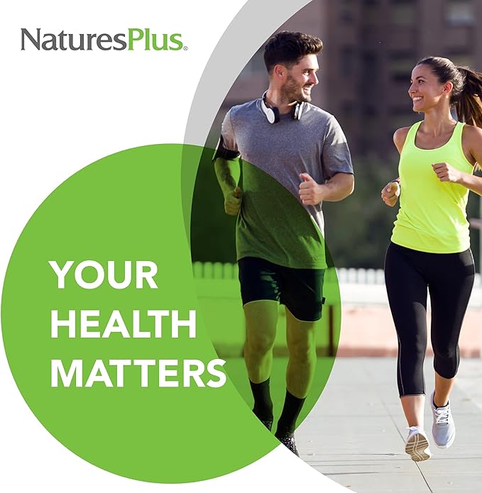 NaturesPlus Mega Zinc 100 mg Sustained Release - 90 Tablets - Vegetarian, Gluten Free - 90 Servings