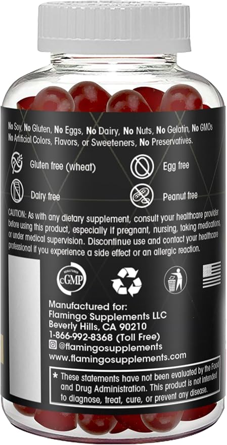 Sugar Free Shilajit Gummies (1000mg Serving)- Natural Himalayan Organic Fulvic Acid Shilajit Supplement for Men and Women -60 Gummy Chews