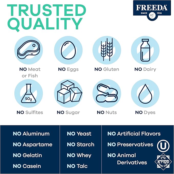 Freeda Magnesium Citrate 400mg Per Serving - Pure Magnesium Citrate Magnesium Supplement - Magnesium Citrate Tablets - Mag Citrate Magnesium Mineral Supplements - Magnesium Pills (100 Ct)