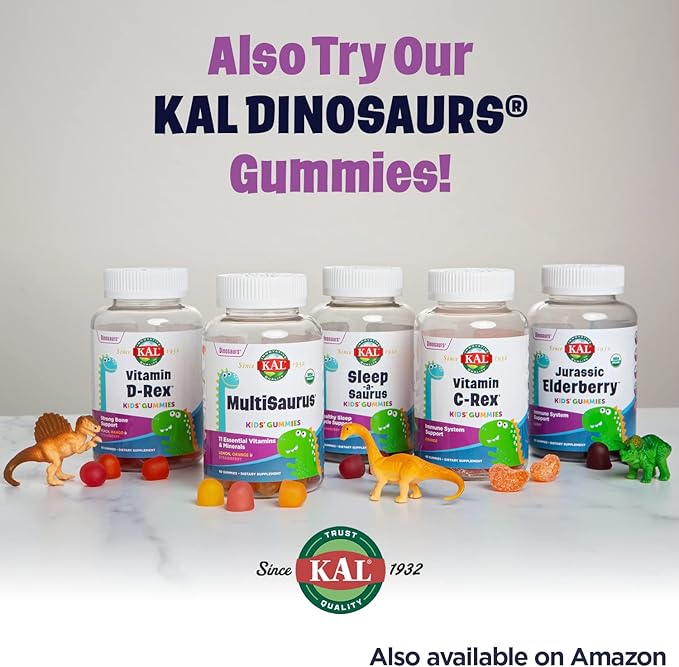 KAL Magnesium Powder, Magnesium for Kids, Pure Magnesium Citrate Powder, Healthy Bone Development, Muscle and Nerve Function Support, Vegan, Gluten Free, Sugar Free, 90 Servings, 4 oz
