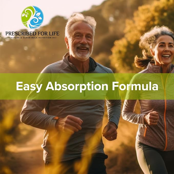 Prescribed for Life Calcium Citrate Malate, Pure Vegan Calcium Powder for Bone Health & Cardiovascular Support, Easy Absorption Formula, Non GMO, Filler & Additive Free (25kg / 55lb)