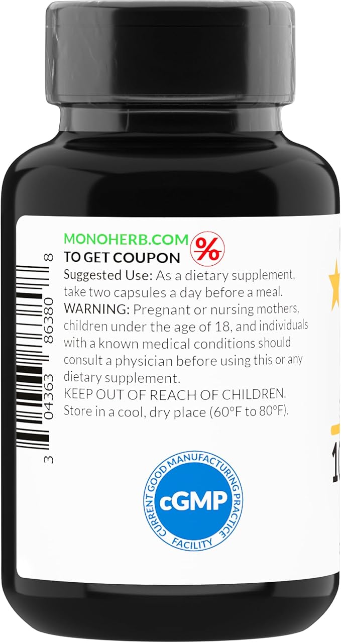 Ginkgo Biloba Extract 1000 mg - 90 Vegetarian Capsules