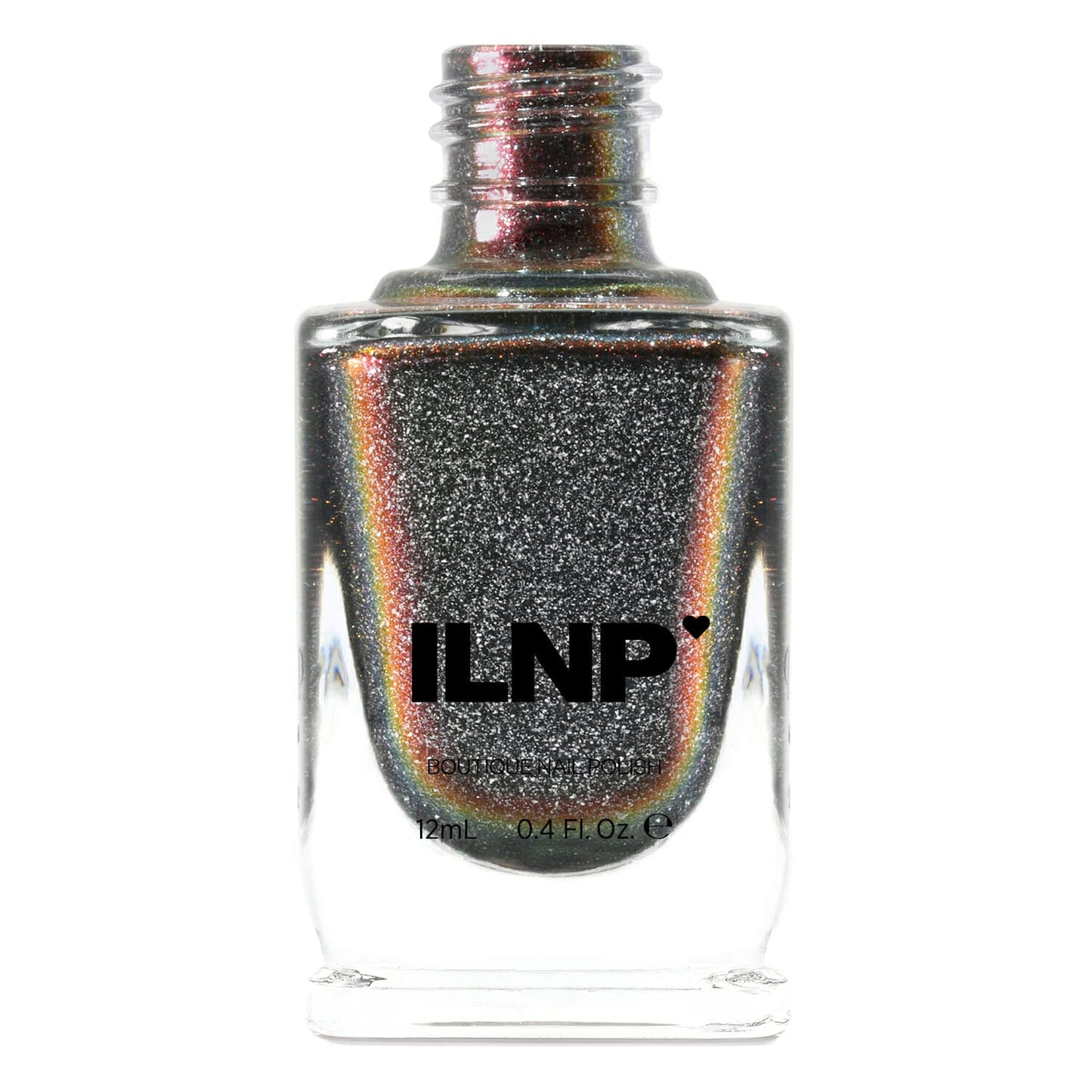 Ilnp Grand Entrance - Gunmetal Metallic Duochrome Nail Polish