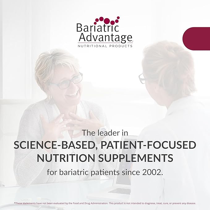 Bariatric Advantage B-12 Speedy Melts, Vitamin B12 1000 mcg Supplement, Fast Melting with 200 mcg of Folic Acid for Nutritional Support - Peppermint, 90 Count