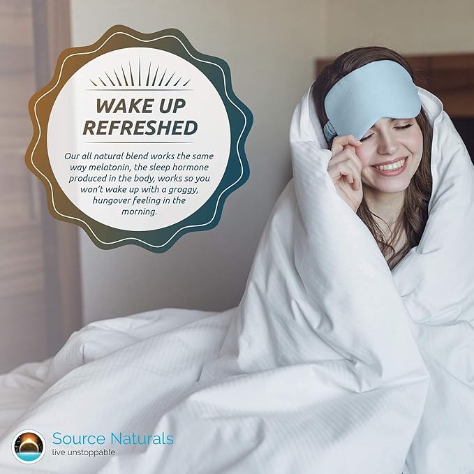 Source Naturals Melatonin, Sleep Supplement, 2.5 mg - 240 Peppermint Flavored Lozenges