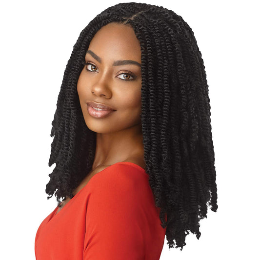 Multi Pack Deals! Outre Synthetic Braid - X Pression Twisted Up Springy Afro Twist 16 (3-Pack, 4)