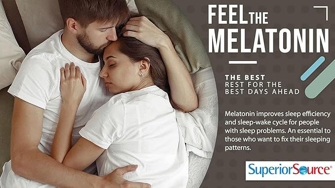 Superior Source Extra Strength Melatonin - Melatonin Supplement for Adults - Natural Sleep & Relaxation Support Formula - 25 mg, Instant Dissolve Tablets