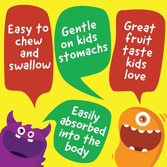 Kids Zinc 15mg Chewables + Multivitamin Chewables Bundle