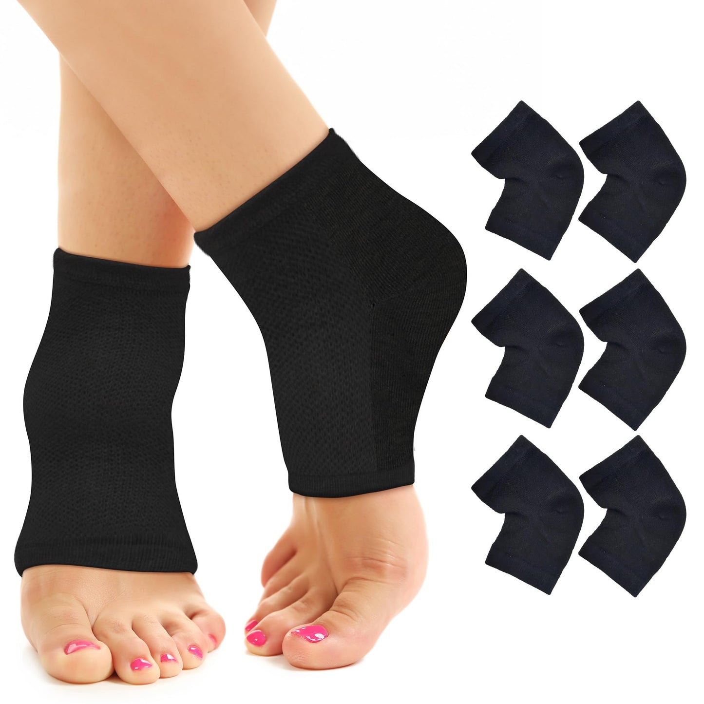 Moisturizing Socks | Cracked Heel Treatment With Aloe Vera | Moisturizer Foot Callus Remover | Aloe Socks For Cracked Heels & Dr