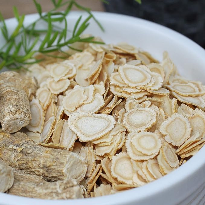 American Ginseng Slices from Wisconsin (Sliced Ginseng Root）Wisconsin Grown!Most People Use It to Make Ginseng Tea! Good for Health! (American Ginseng Slices (Small Round), 2 Boxes of 8 Ounces)