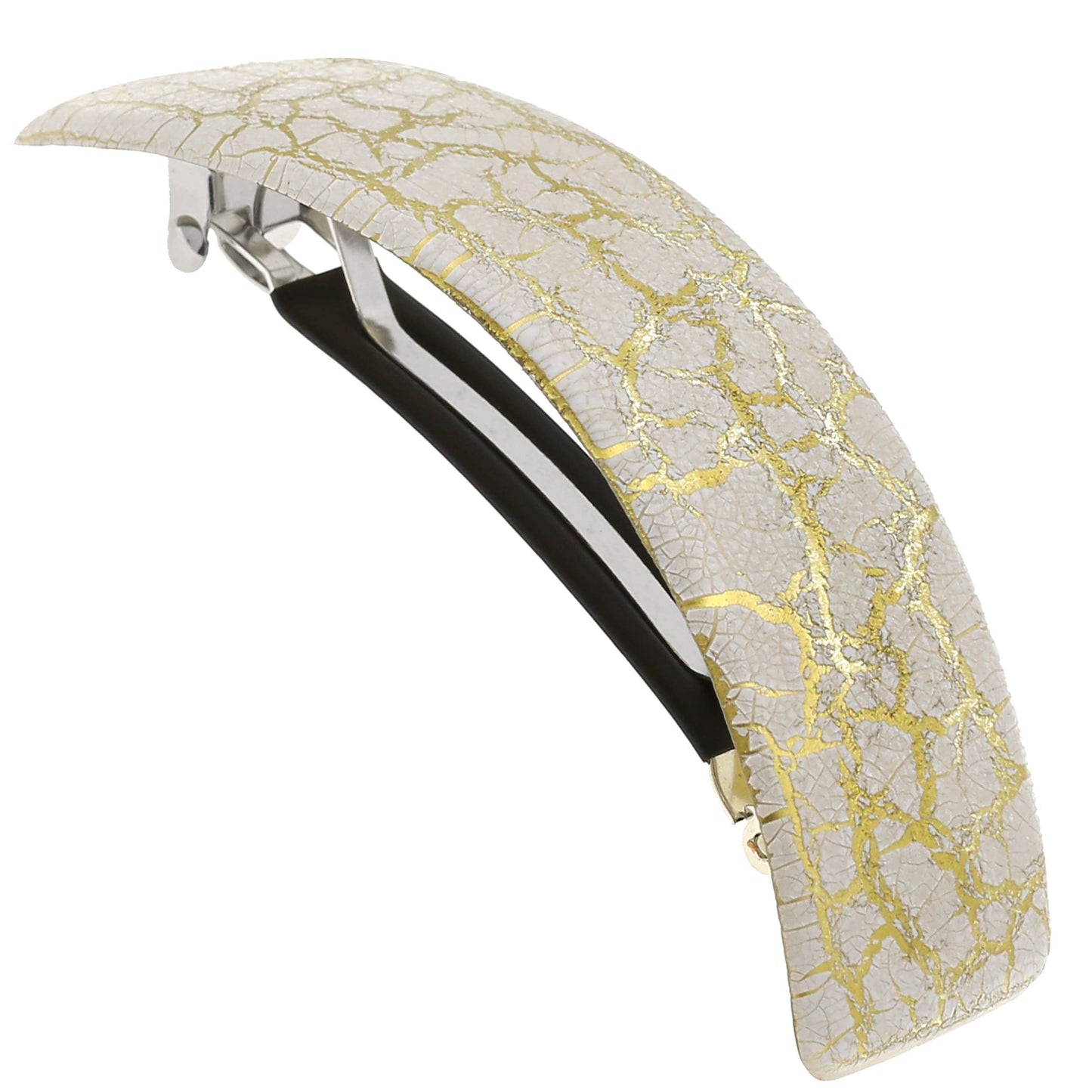 Camila Paris Cp2553 French Hair Barrette Clip For Girls For Thick Curly Wavy Long Hair, Strong Hold Grip Hair Clips For Women, A