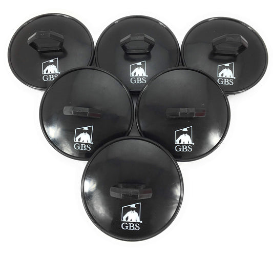 G.B.S Soft Scalp Massage Brush For Women And Men, Black, Pack Of 6