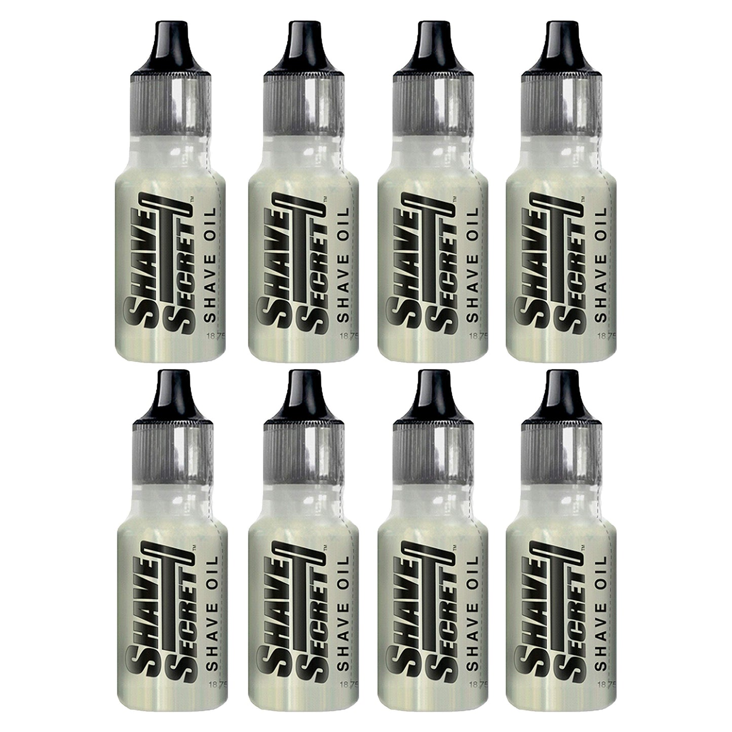 Pack Of 8 - Shave Secret Shaving Oil, 0.63 Fl Oz