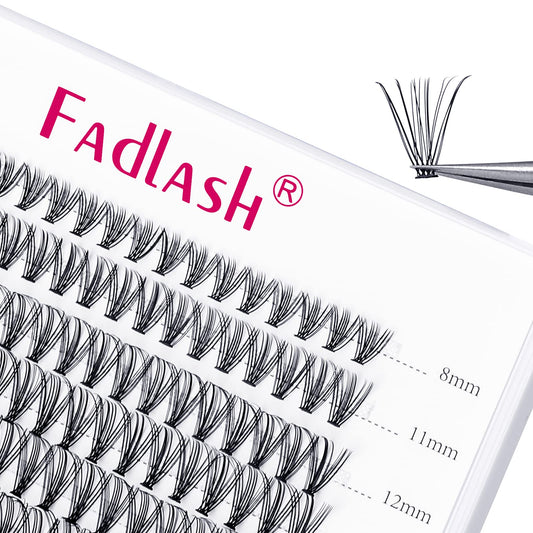 Diy Eyelash Extension 10D 20D 30D 40D Cluster Lashes Mixed Tray Natural Long Mink Individual Lashes Reusable False Eyelashes Ext