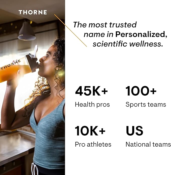 THORNE Chromium Picolinate - 500mg Chromium - 60 Capsules