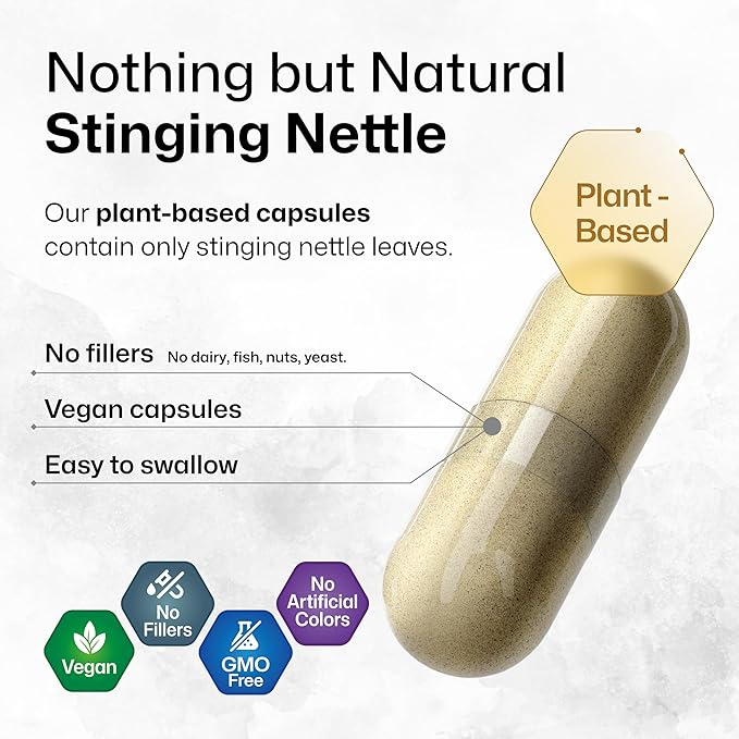 BIO KRAUTER Spearmint 100 Capsules & Stinging Nettle 100 Capsules